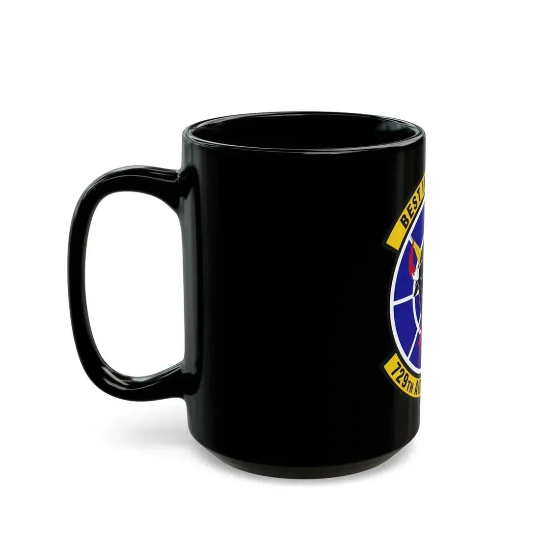 729 Air Control Squadron ACC (U.S. Air Force) Black Coffee Mug - Go Mug Yourself