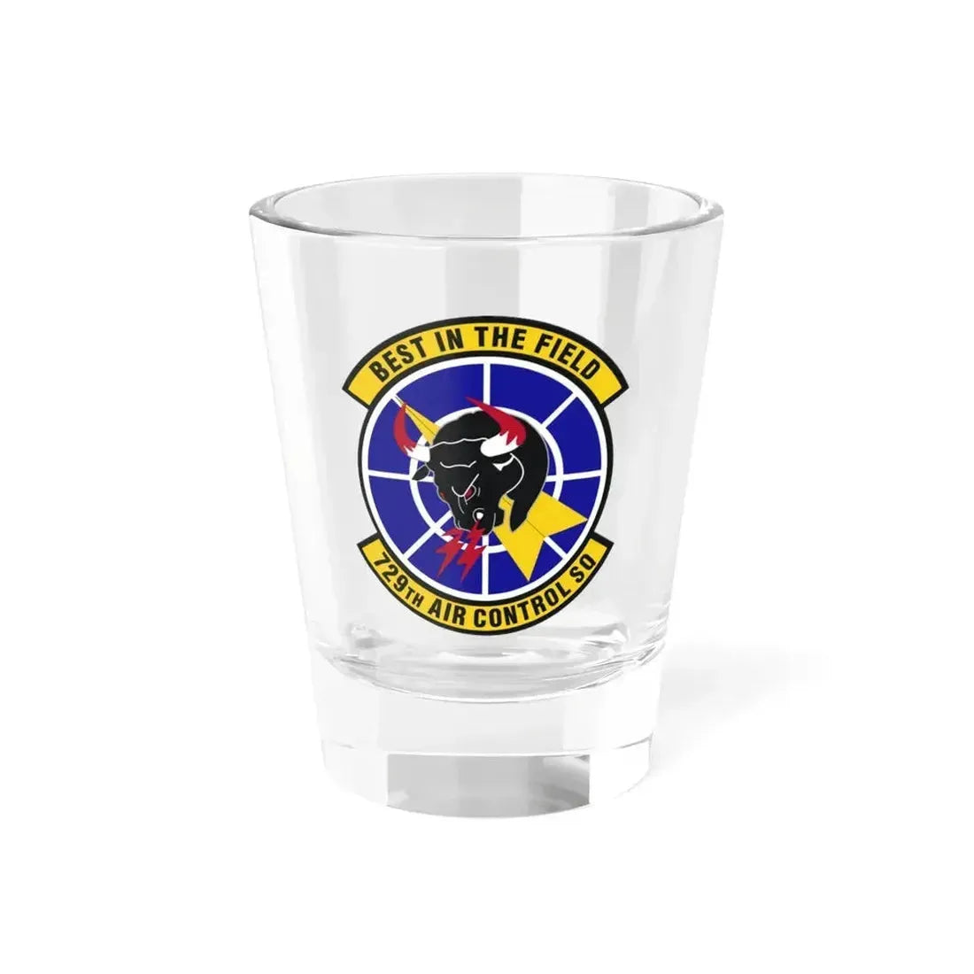 729 Air Control Squadron ACC (U.S. Air Force) Shot Glass 1.5oz 1.5oz - Go Mug Yourself