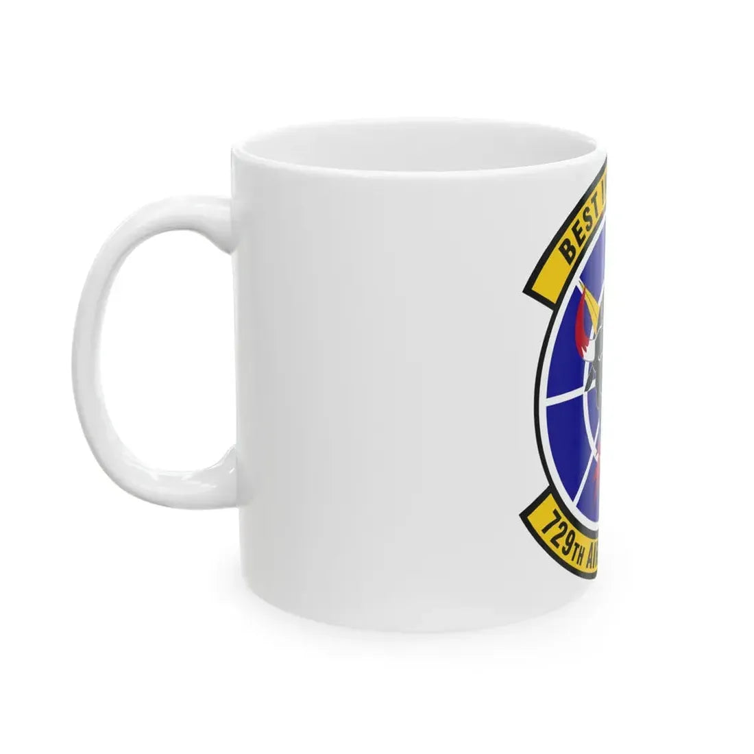 729 Air Control Squadron ACC (U.S. Air Force) White Coffee Mug - Go Mug Yourself