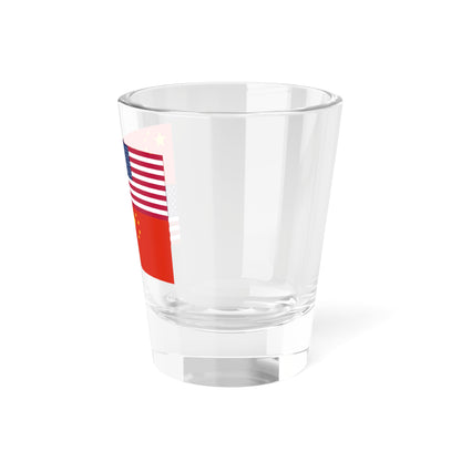 China America Flag (United States) Shot Glass 1.5oz