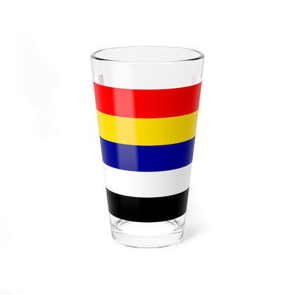 Primera bandera de la República de China (China) Pint Glass 16oz