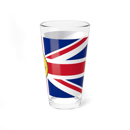 Flag of the Commissioner of Weihaiwei 1899-1903 (China) Pint Glass 16oz