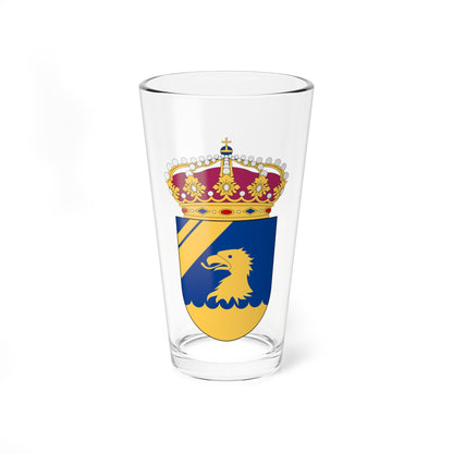 Kustbevakningen vapen (Sweden) (Coat of Arms) Pint Glass 16oz