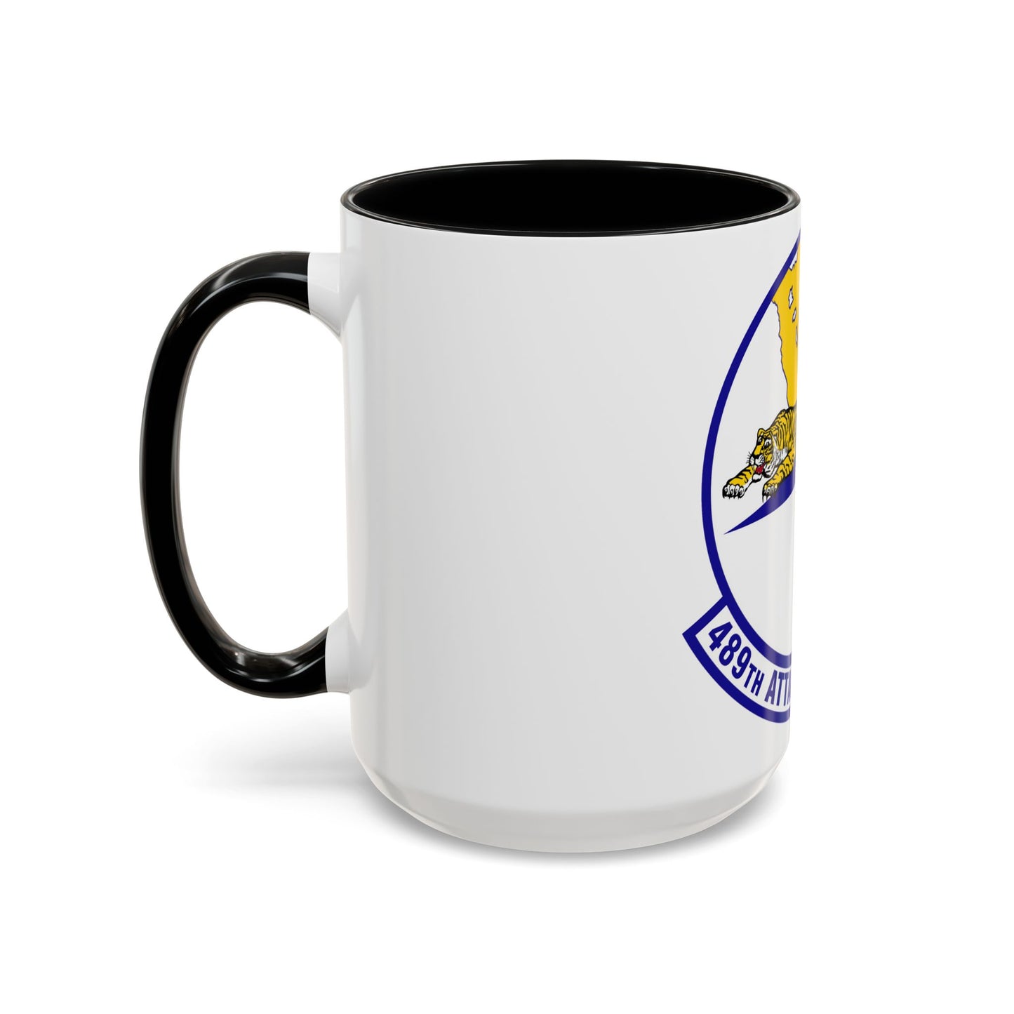 489 Attack Sq ACC (U.S. Air Force) Accent Coffee Mug