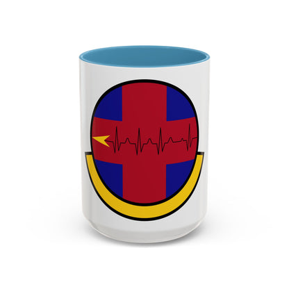 375 Healthcare Operations Squadron AMC (U.S. Air Force) Accent Coffee Mug