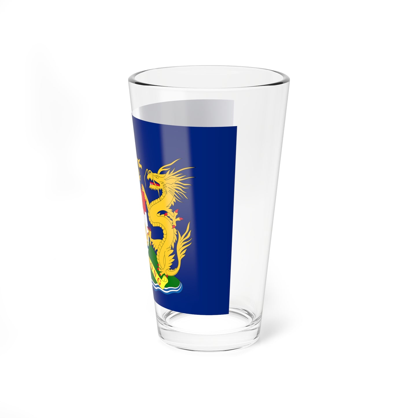 Hong Kong Autonomy Movement Flag (China) Pint Glass 16oz