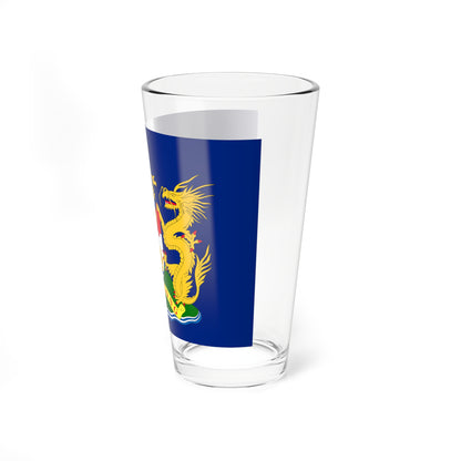 Hong Kong Autonomy Movement Flag (China) Pint Glass 16oz