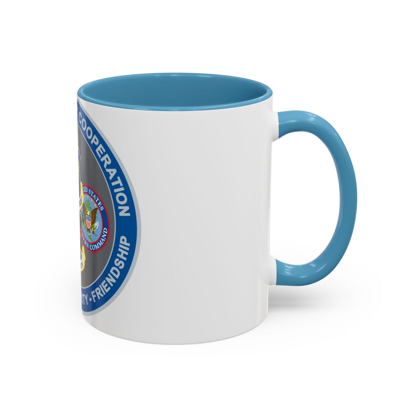 AF North TSC Theater Security Cooperation (U.S. Air Force) Accent Coffee Mug