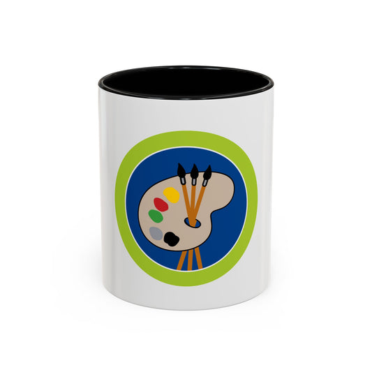 Art (Boy Scout Merit Badge) Accent Coffee Mug