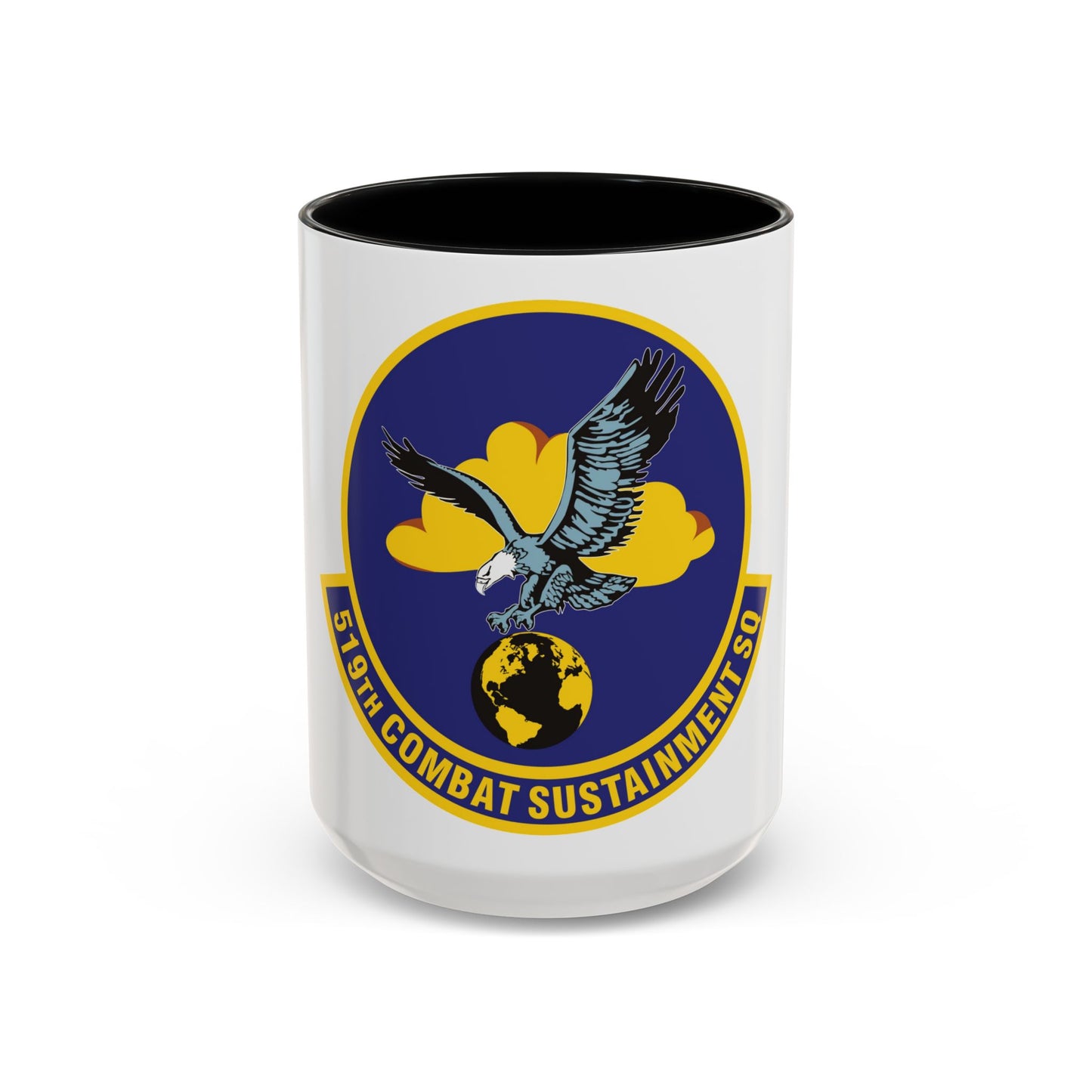 519th Combat Sustainment Squadron (U.S. Air Force) Accent Coffee Mug