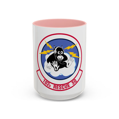 102d Rescue Squadron (U.S. Air Force) Accent Coffee Mug