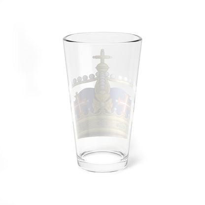 Corona di principe ereditario italiano (Italy) (Coat of Arms) Pint Glass 16oz