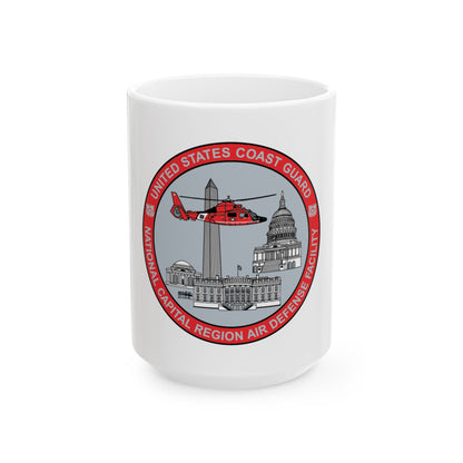 USCG NCR ADF   Nat'l Capital Reg Air Def Fac 2009 (U.S. Coast Guard) White Coffee Mug