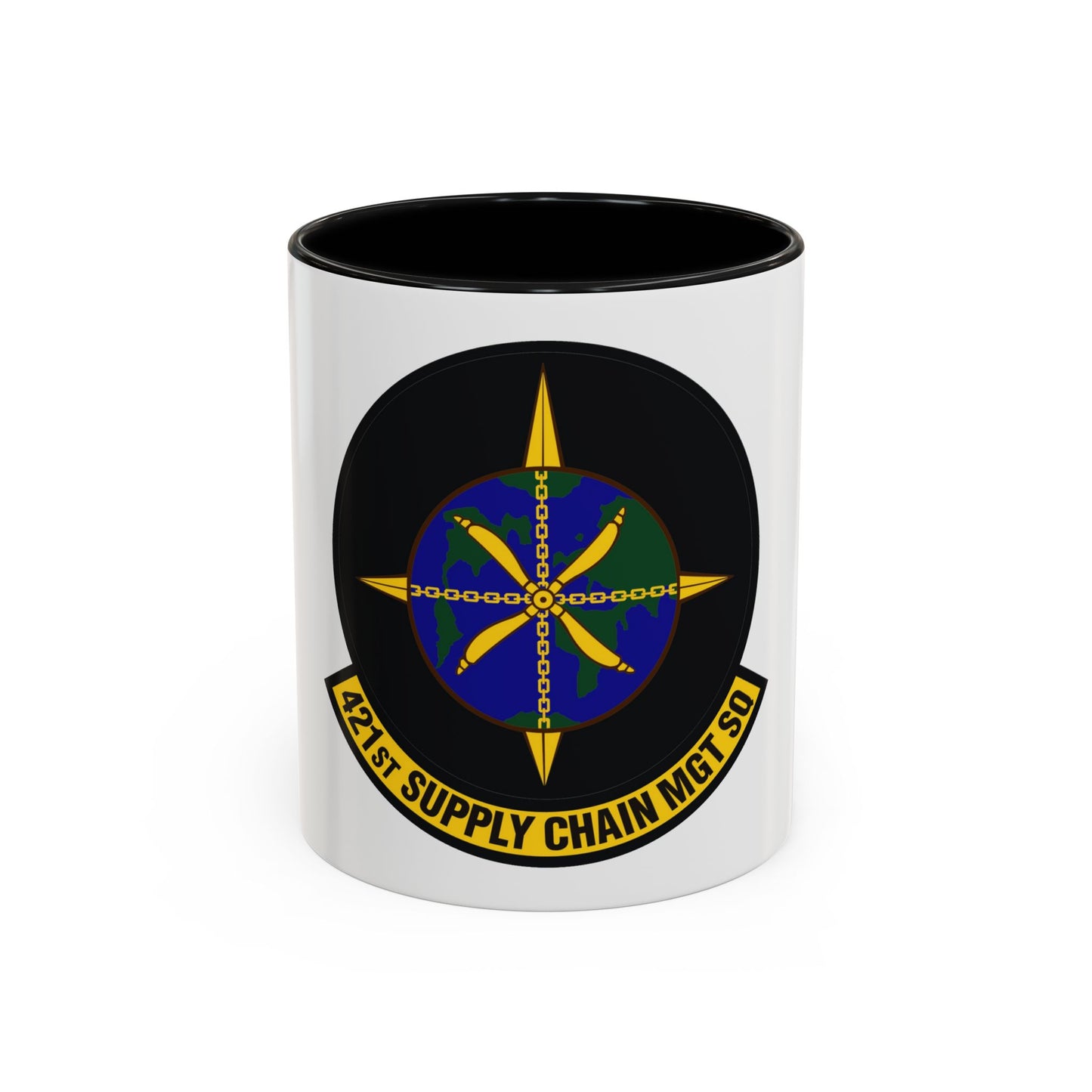 421st Supply Chain Management Squadron (U.S. Air Force) Accent Coffee Mug