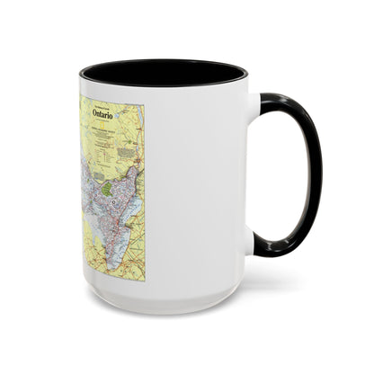 Canada - Ontario 1 (1996 (Map) Accent Coffee Mug