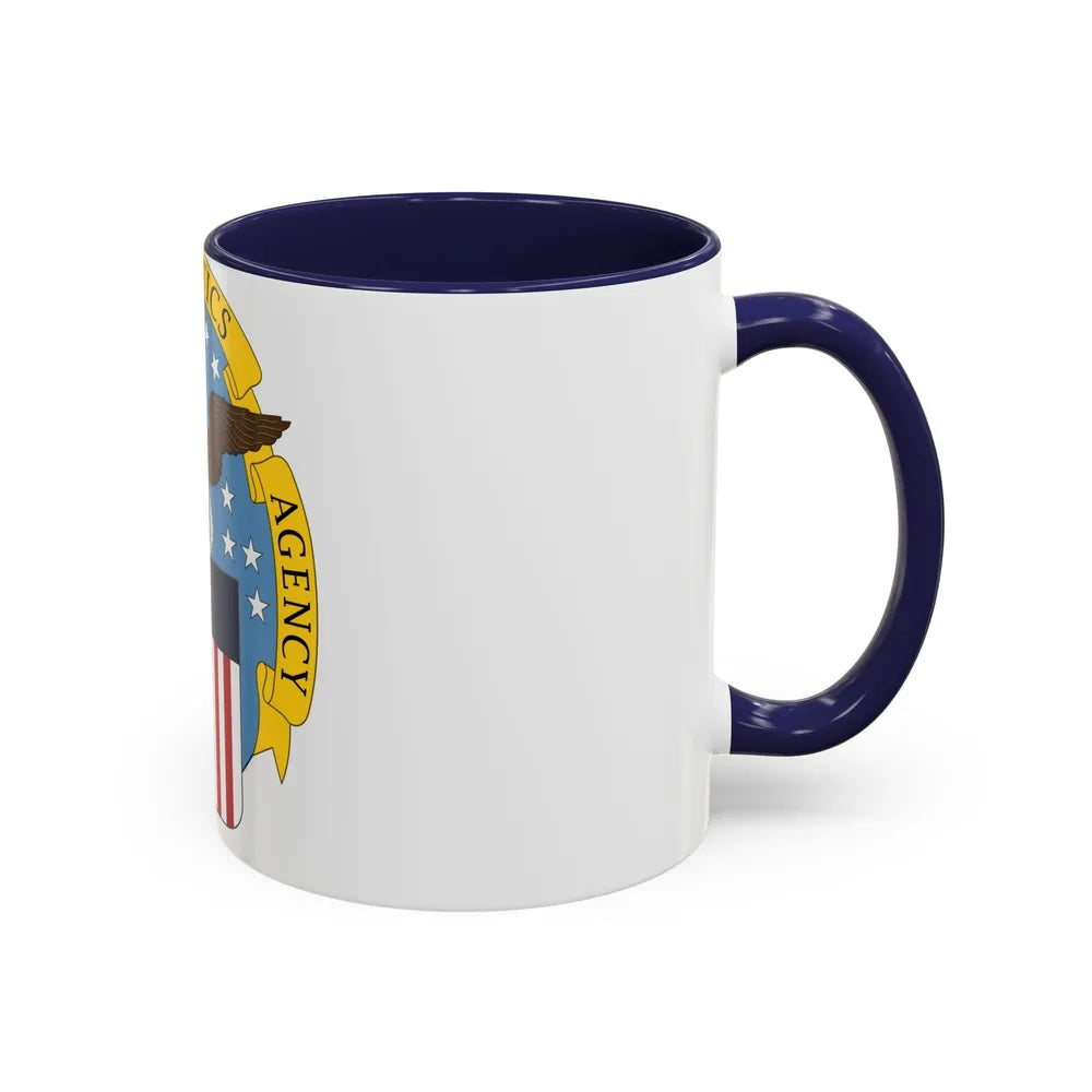 Defense Logistics Agency (U.S. Army) Accent Coffee Mug-Go Mug Yourself