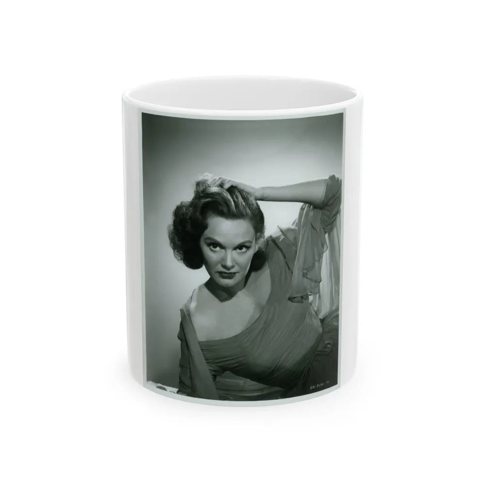 Patricia Medina #83 (Vintage Female Icon) White Coffee Mug-11oz-Go Mug Yourself