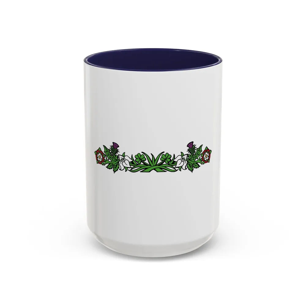 Canadian Compartment - Accent Coffee Mug-15oz-Navy-Go Mug Yourself