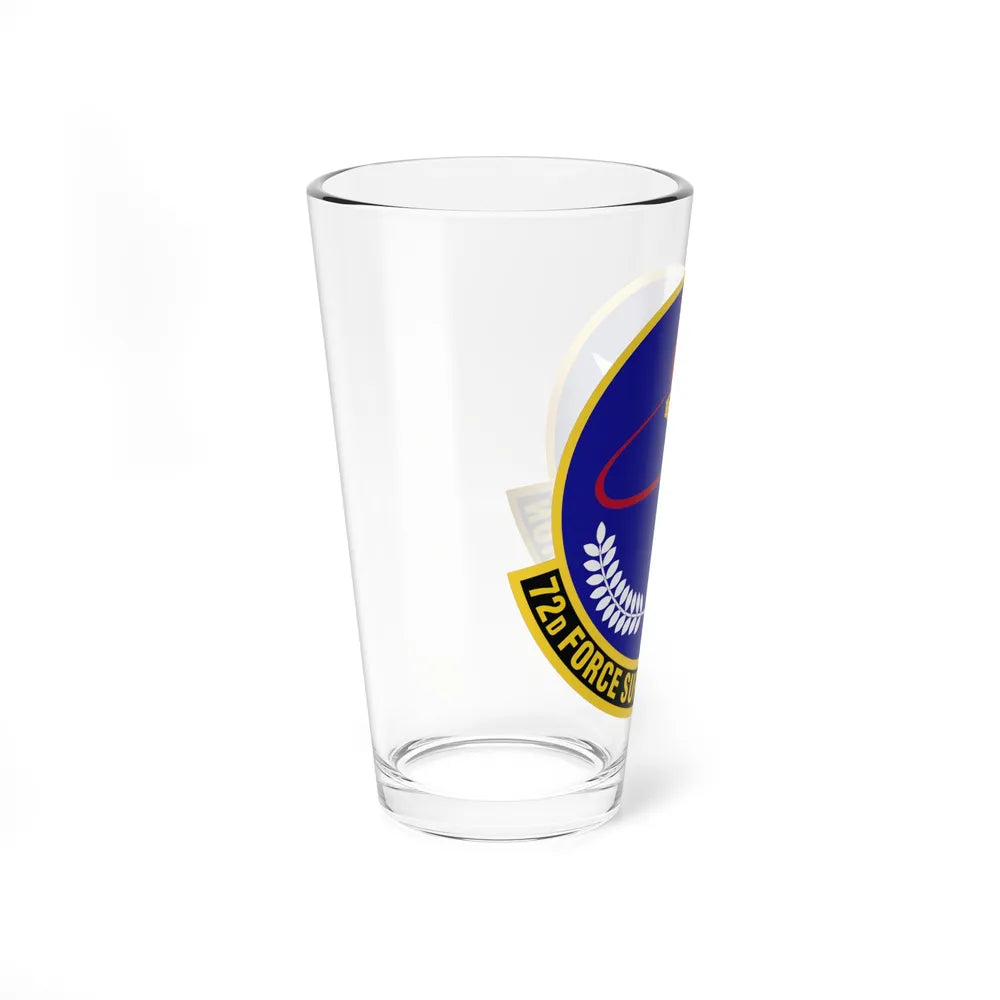 72d Force Support Squadron (U.S. Air Force) Pint Glass 16oz-Go Mug Yourself