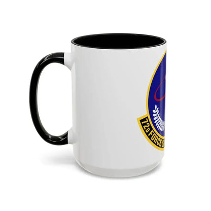 72d Force Support Squadron (U.S. Air Force) Accent Coffee Mug - Go Mug Yourself