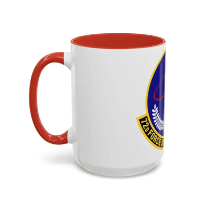 72d Force Support Squadron (U.S. Air Force) Accent Coffee Mug - Go Mug Yourself