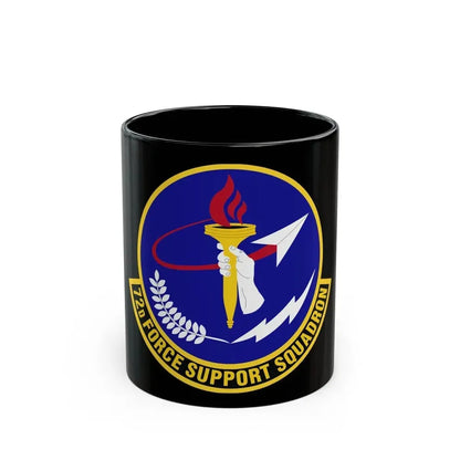 72d Force Support Squadron (U.S. Air Force) Black Coffee Mug 11oz - Go Mug Yourself