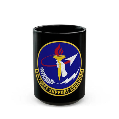72d Force Support Squadron (U.S. Air Force) Black Coffee Mug 15oz - Go Mug Yourself