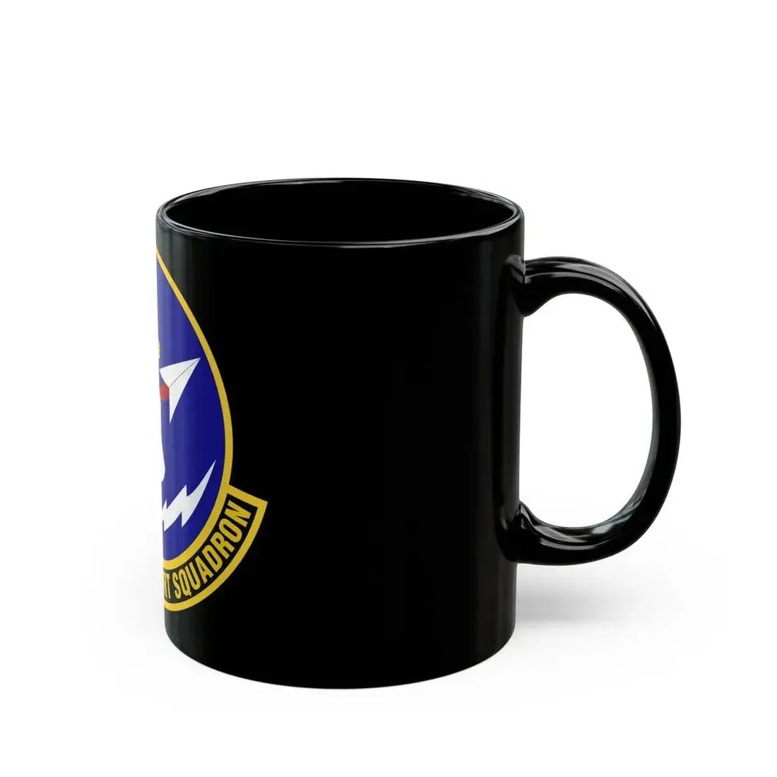 72d Force Support Squadron (U.S. Air Force) Black Coffee Mug - Go Mug Yourself