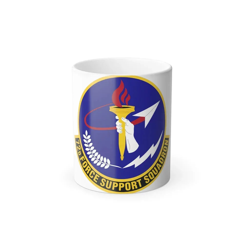 72d Force Support Squadron (U.S. Air Force) Color Changing Coffee Mug 11oz - Go Mug Yourself