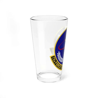 72d Force Support Squadron (U.S. Air Force) Pint Glass 16oz - Go Mug Yourself