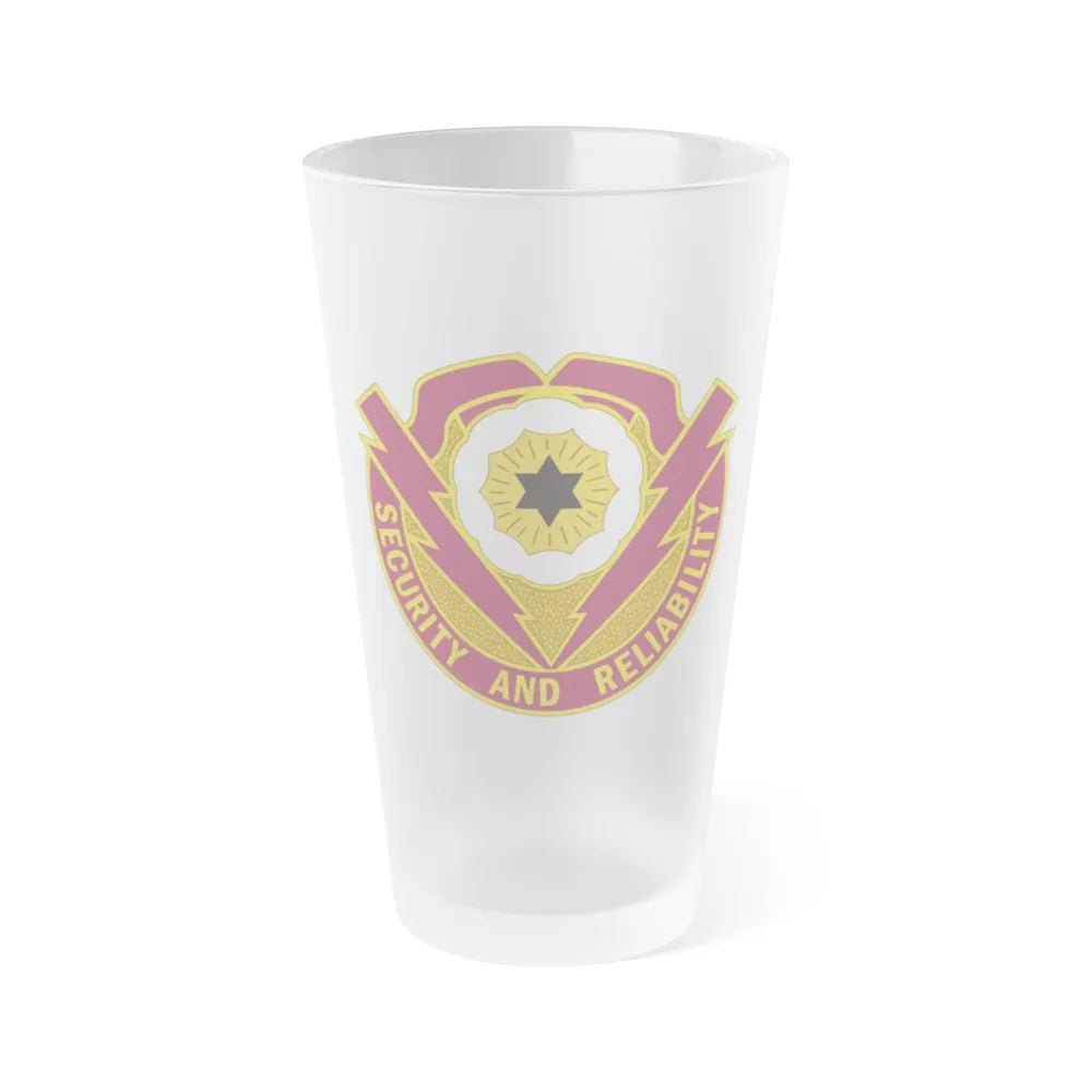 72nd Brigade Support Battalion 72nd BSB (U.S. Army) Frosted Pint Glass 16oz-Go Mug Yourself