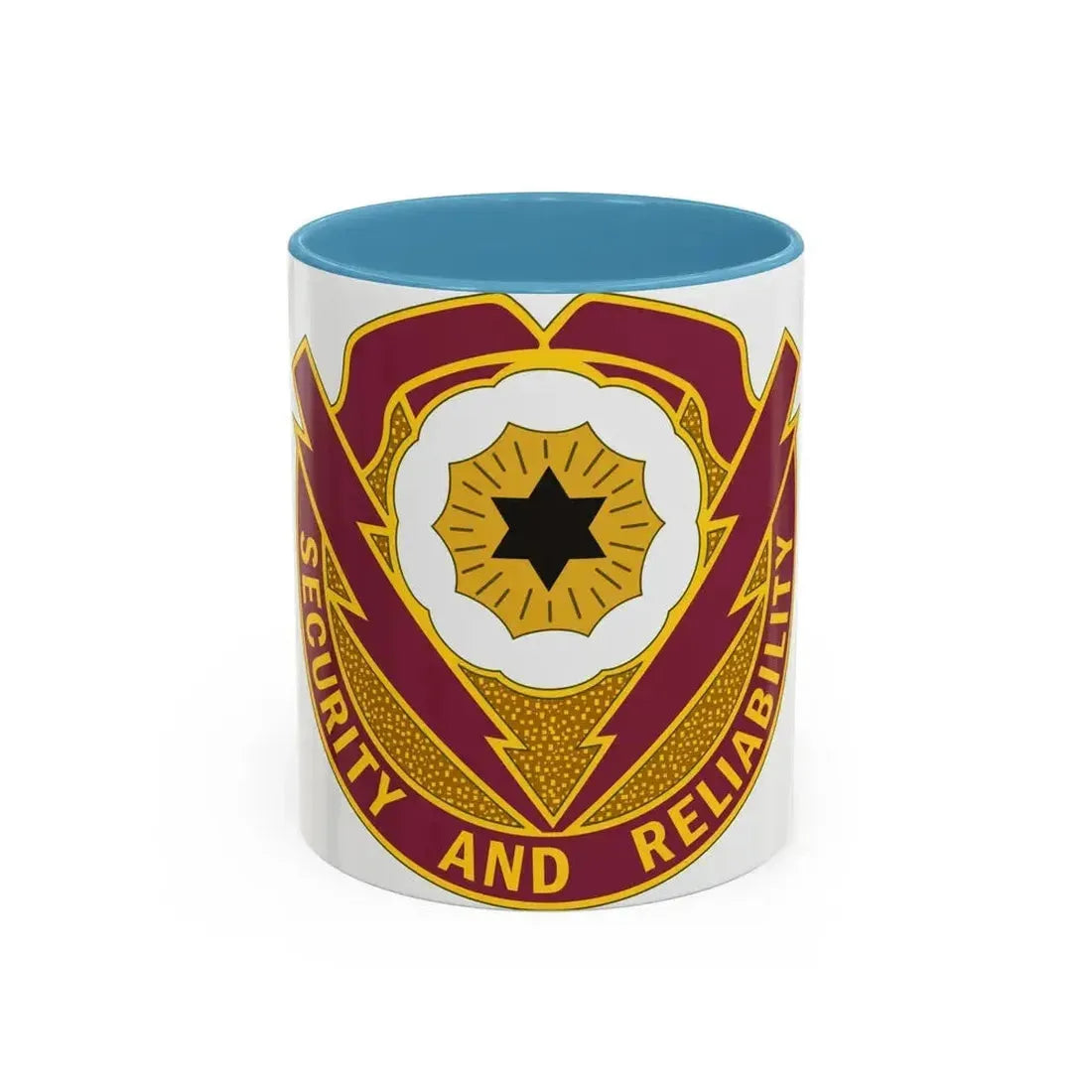 72nd Brigade Support Battalion 72nd BSB (U.S. Army) Accent Coffee Mug 11oz Light Blue - Go Mug Yourself