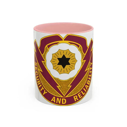 72nd Brigade Support Battalion 72nd BSB (U.S. Army) Accent Coffee Mug 11oz Pink - Go Mug Yourself