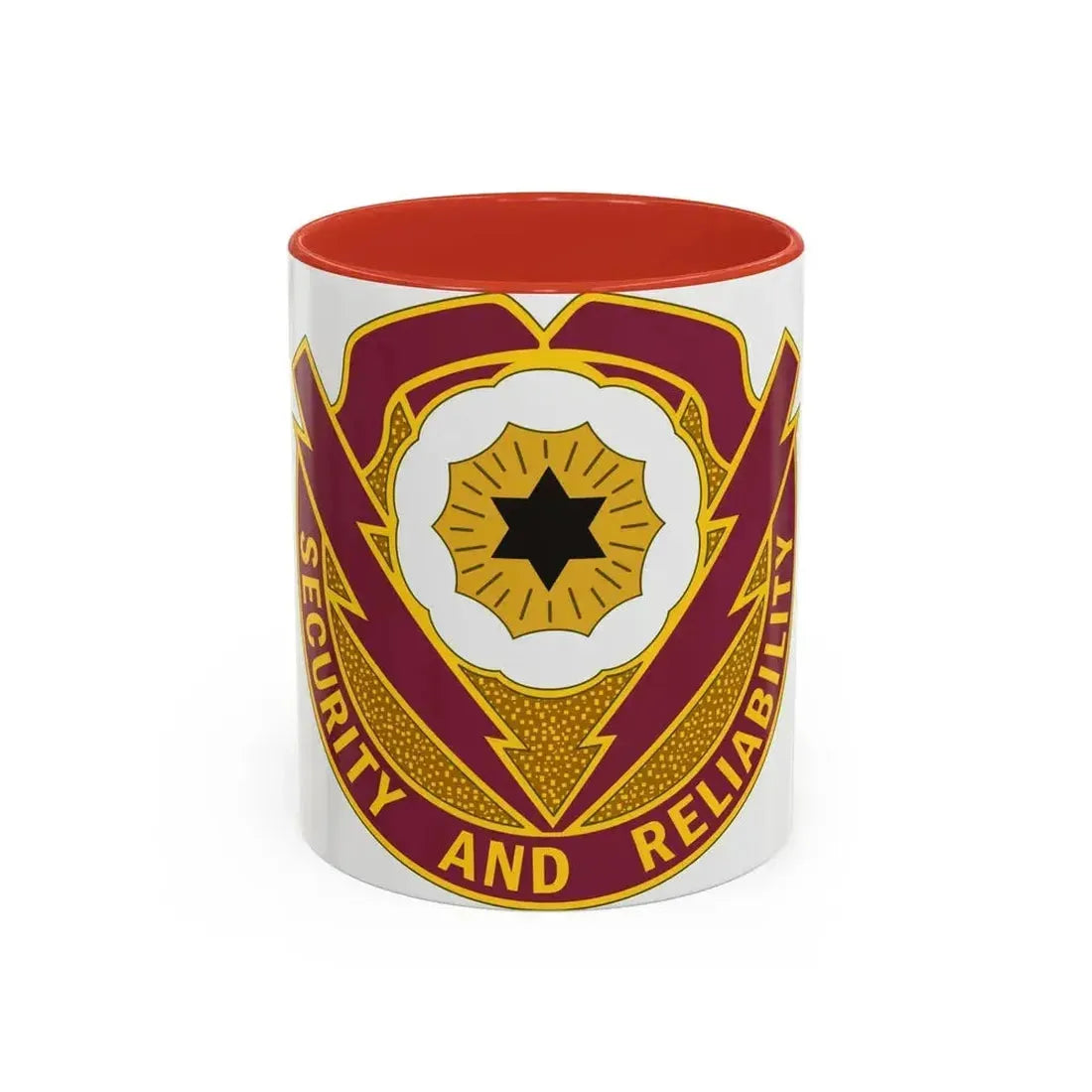 72nd Brigade Support Battalion 72nd BSB (U.S. Army) Accent Coffee Mug 11oz Red - Go Mug Yourself