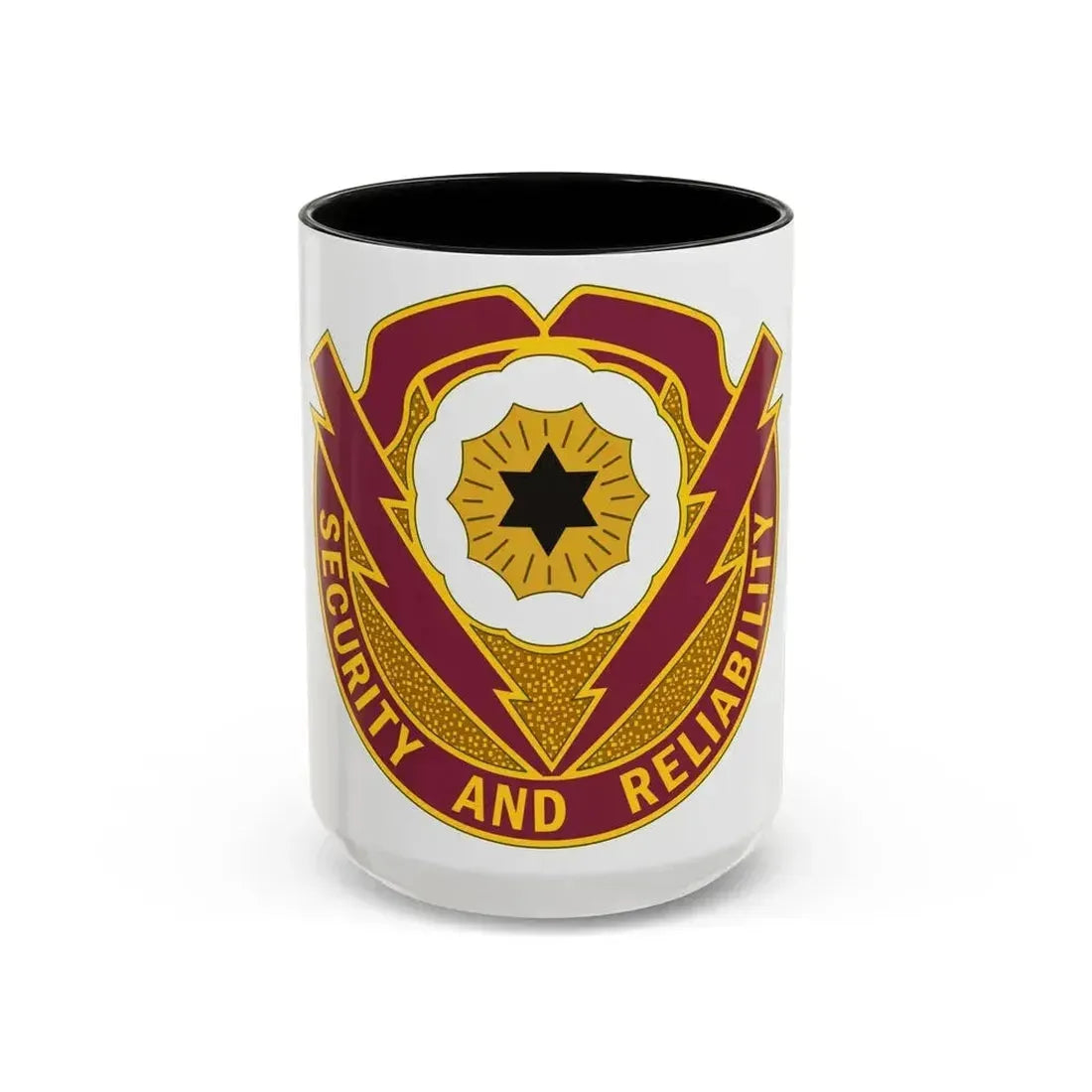72nd Brigade Support Battalion 72nd BSB (U.S. Army) Accent Coffee Mug 15oz Black - Go Mug Yourself