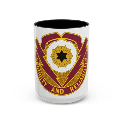 72nd Brigade Support Battalion 72nd BSB (U.S. Army) Accent Coffee Mug 15oz Black - Go Mug Yourself