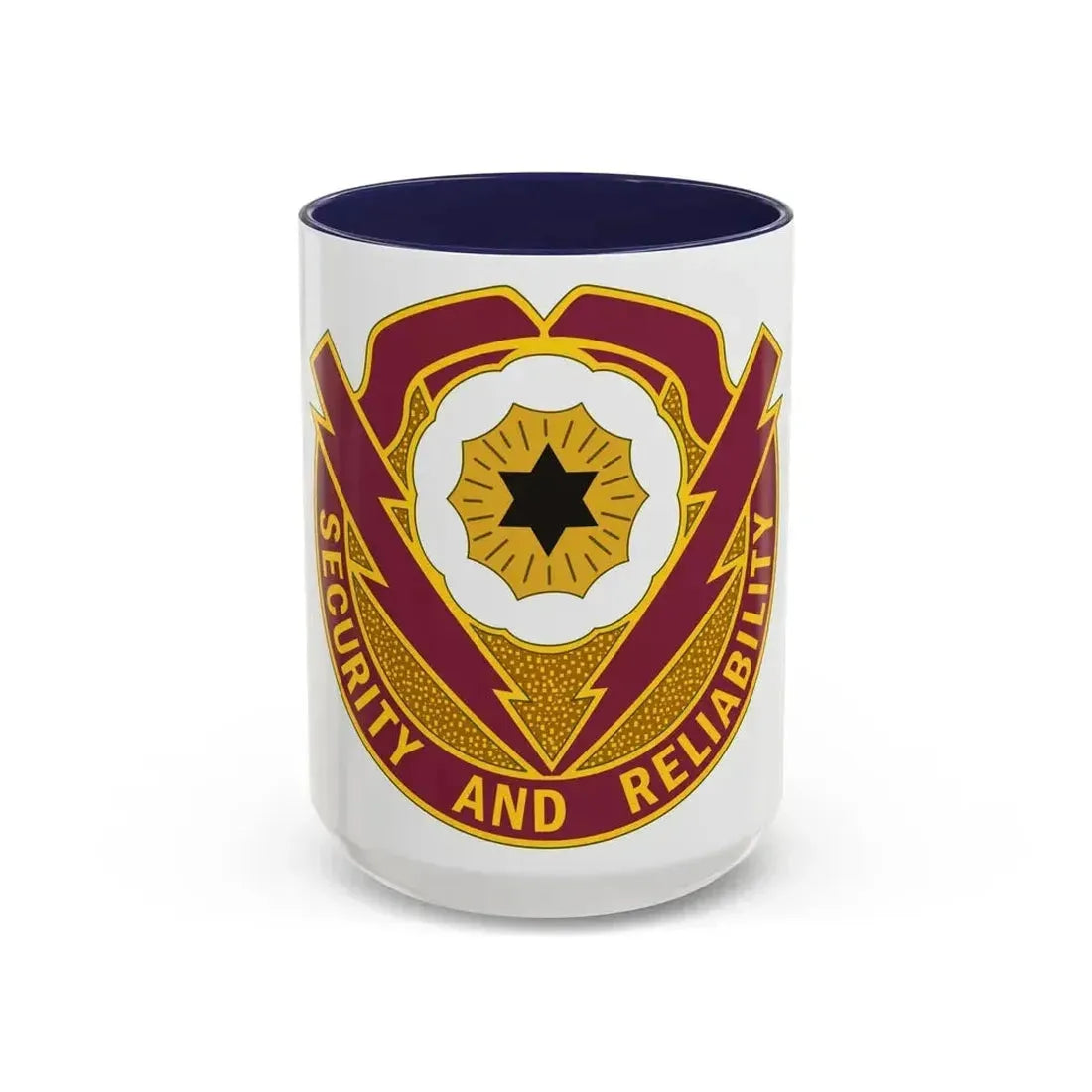 72nd Brigade Support Battalion 72nd BSB (U.S. Army) Accent Coffee Mug 15oz Navy - Go Mug Yourself