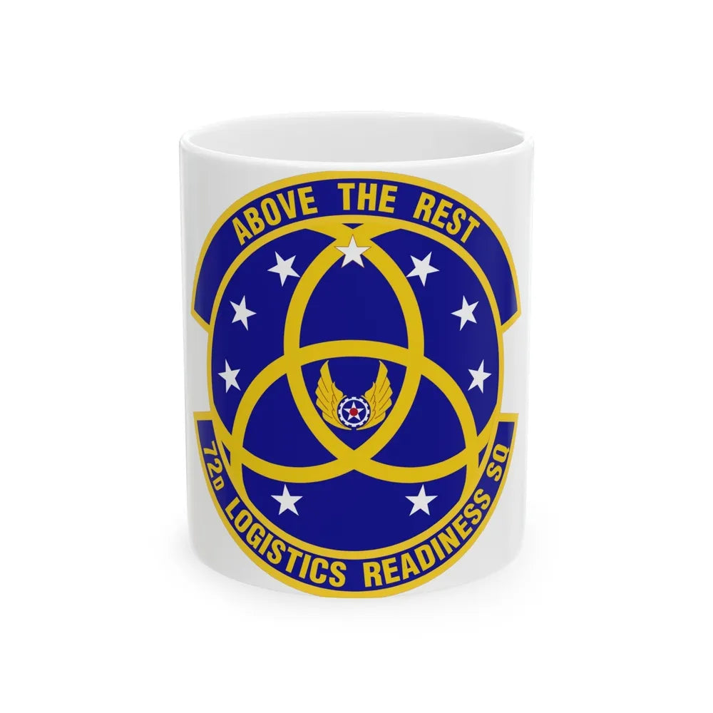 72nd Logistics Readiness Squadron (U.S. Air Force) White Coffee Mug-11oz-Go Mug Yourself