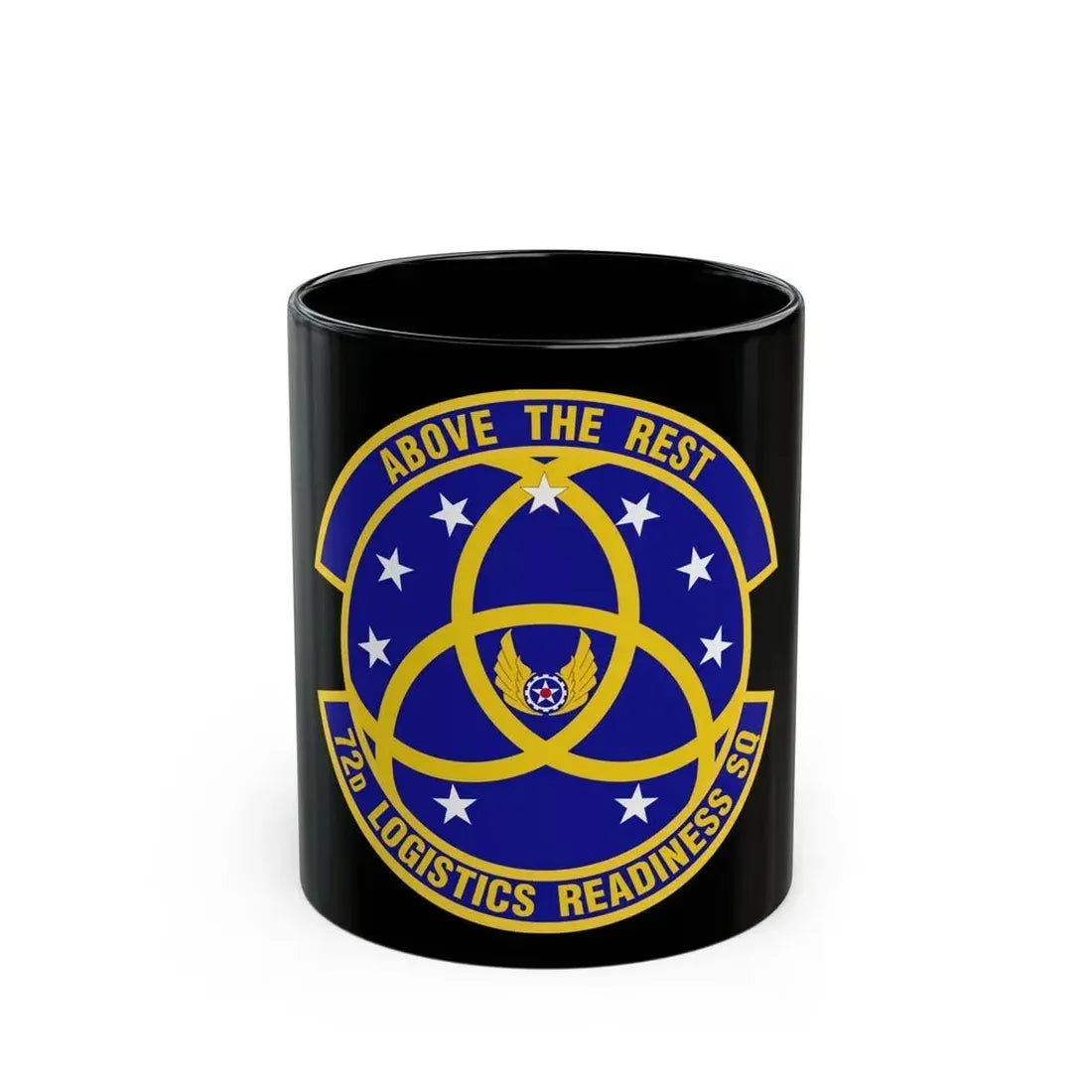 72nd Logistics Readiness Squadron (U.S. Air Force) Black Coffee Mug 11oz - Go Mug Yourself