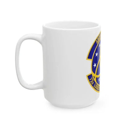 72nd Logistics Readiness Squadron (U.S. Air Force) White Coffee Mug - Go Mug Yourself