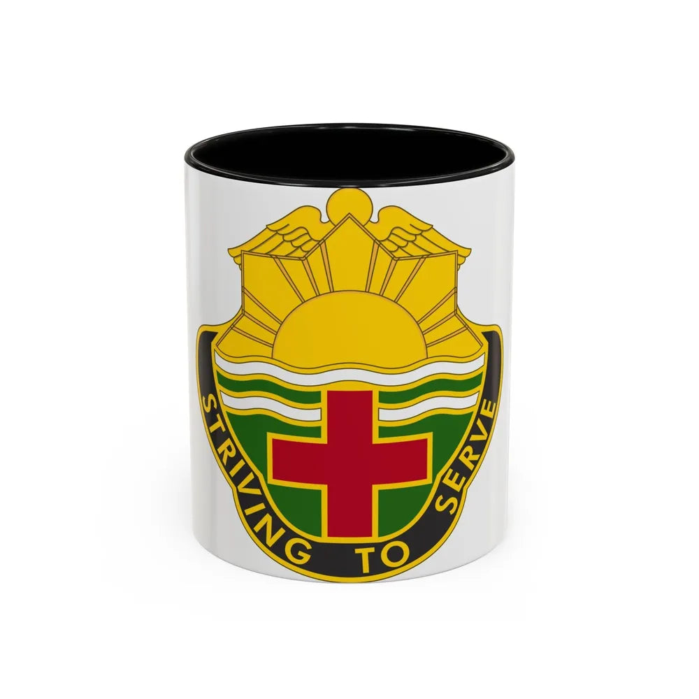 73 Field Hospital (U.S. Army) Accent Coffee Mug-11oz-Black-Go Mug Yourself