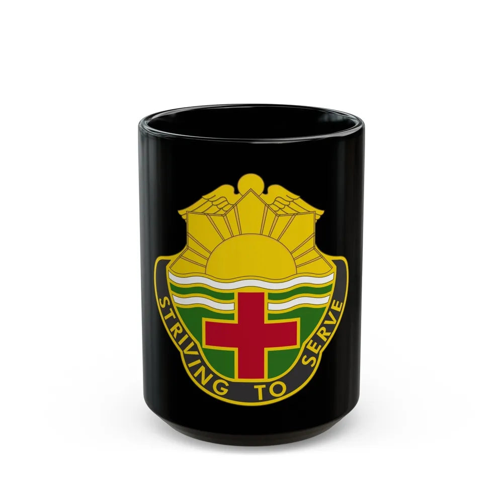 73 Field Hospital (U.S. Army) Black Coffee Mug-15oz-Go Mug Yourself