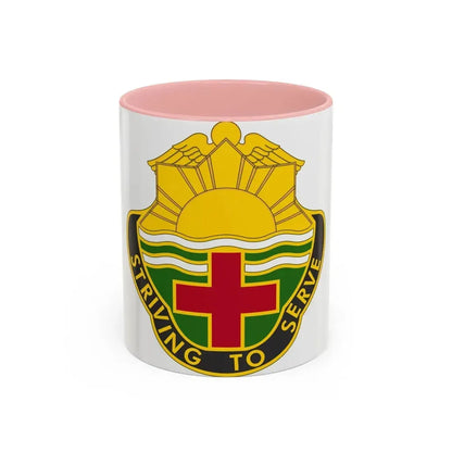 73 Field Hospital (U.S. Army) Accent Coffee Mug 11oz Pink - Go Mug Yourself