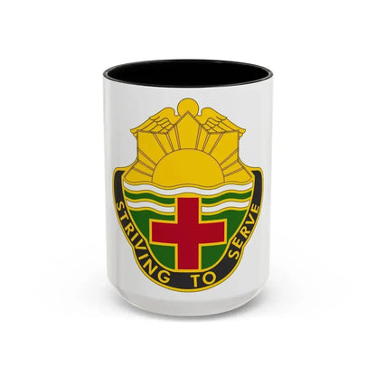 73 Field Hospital (U.S. Army) Accent Coffee Mug 15oz Black - Go Mug Yourself
