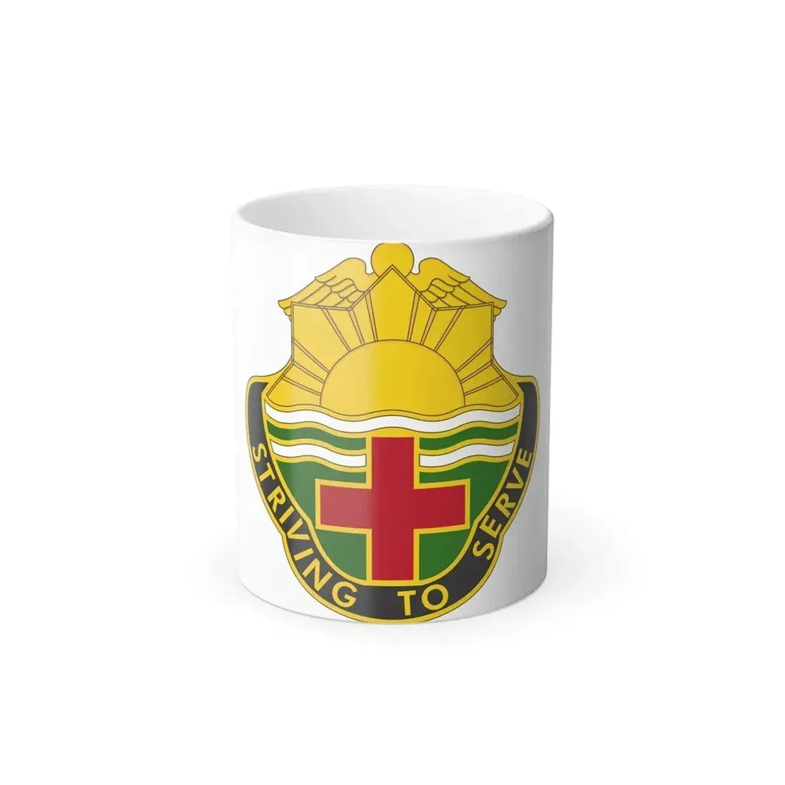 73 Field Hospital (U.S. Army) Color Changing Coffee Mug 11oz - Go Mug Yourself