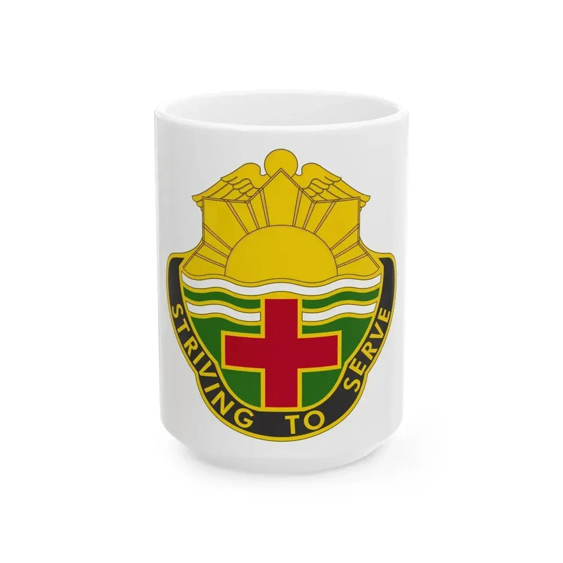 73 Field Hospital (U.S. Army) White Coffee Mug - Go Mug Yourself