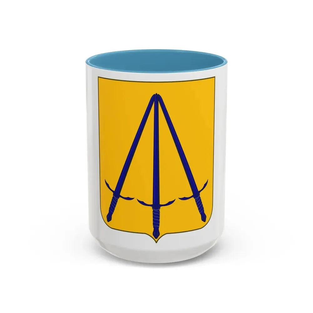 73 Ordnance Battalion 2 (U.S. Army) Accent Coffee Mug 15oz Light Blue - Go Mug Yourself