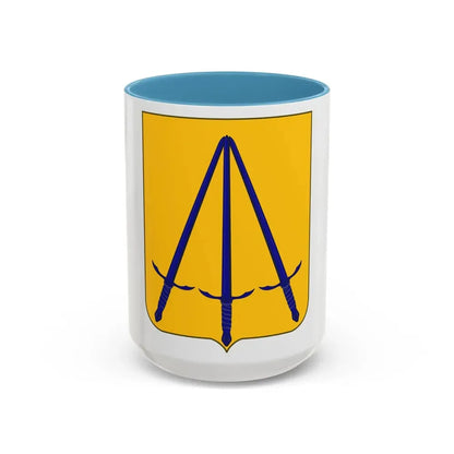 73 Ordnance Battalion 2 (U.S. Army) Accent Coffee Mug 15oz Light Blue - Go Mug Yourself