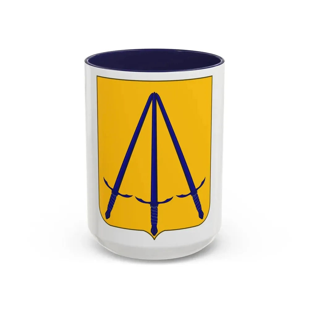 73 Ordnance Battalion 2 (U.S. Army) Accent Coffee Mug 15oz Navy - Go Mug Yourself