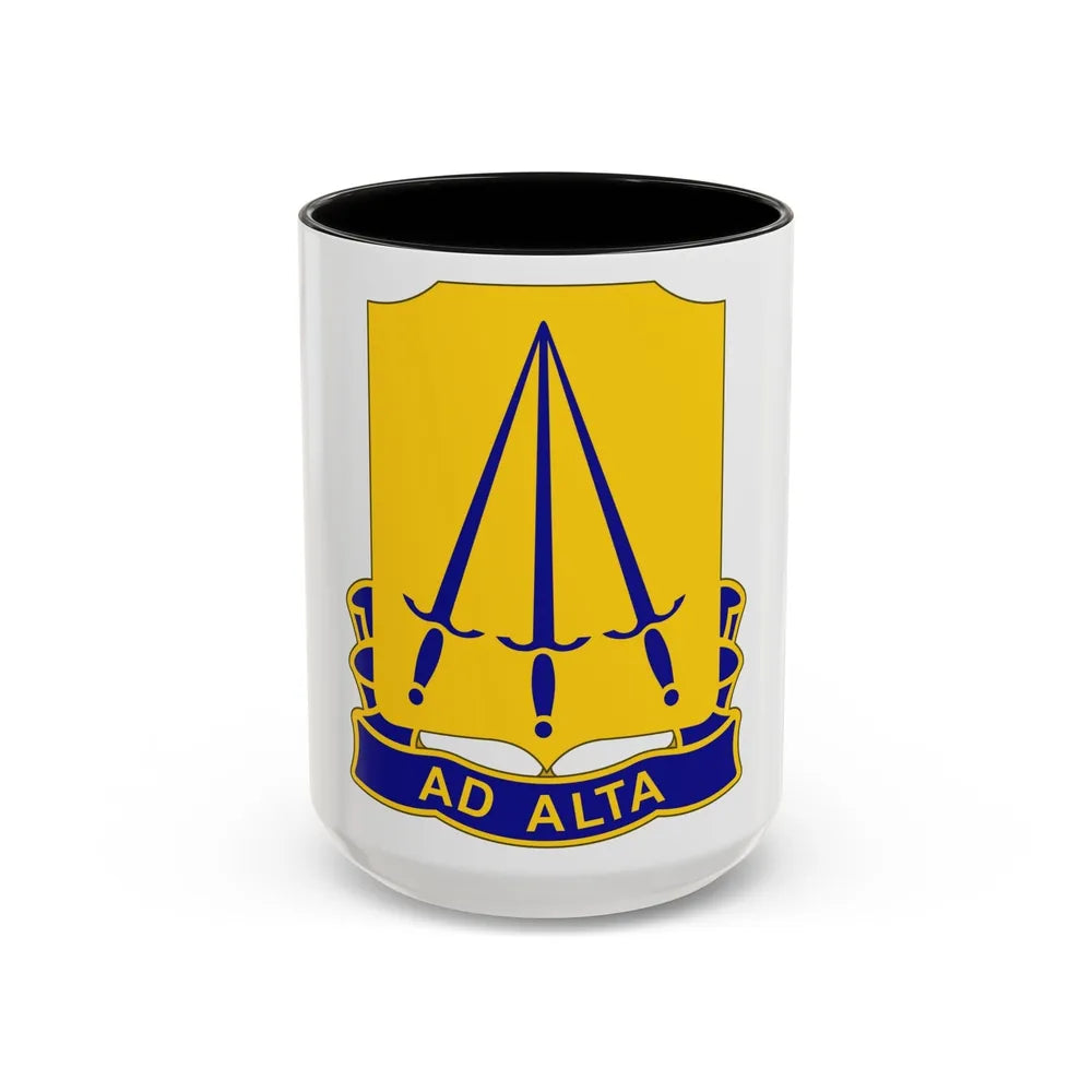 73 Ordnance Battalion (U.S. Army) Accent Coffee Mug-15oz-Black-Go Mug Yourself